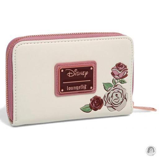 Beauty and the Beast (Disney) Floral Portrait Zip Around Wallet Loungefly (Beauty and the Beast (Disney))