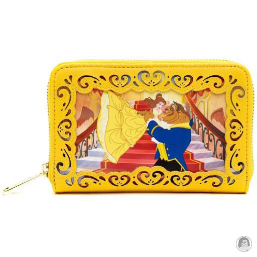 Loungefly Beauty and the Beast (Disney) Princess Stories Series Beauty and Beast Zip Around Wallet