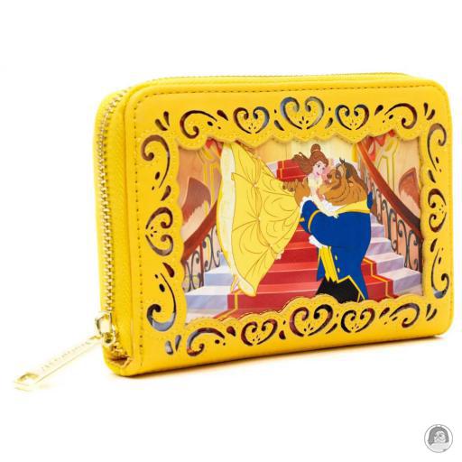 Beauty and the Beast (Disney) Princess Stories Series Beauty and Beast Zip Around Wallet Loungefly (Beauty and the Beast (Disney))