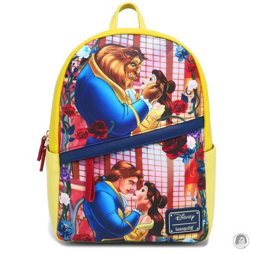 Beauty and the Beast (Disney) Transformation Floral Mini Backpack Loungefly (Beauty and the Beast (Disney))