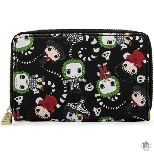 Loungefly Pop! By Loungefly Beetlejuice Dantes Inferno Zip Around Wallet