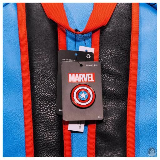 Captain America (Marvel) Captain America Cosplay Backpack Loungefly (Captain America (Marvel))