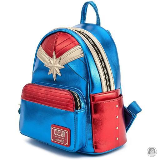 Captain Marvel (Marvel) Metallic Mini Backpack Loungefly (Captain Marvel (Marvel))