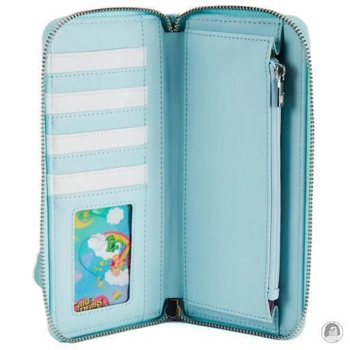 Care Bears Care Bears 40th Anniversary Care A Lot Castle Zip Around Wallet Loungefly (Care Bears)