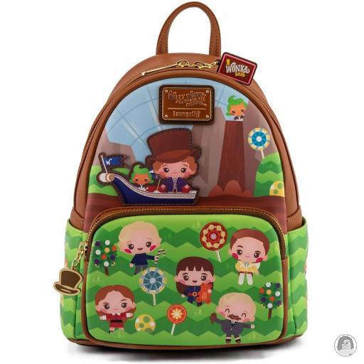 Charlie and the Chocolate Factory Charlie and the Chocolate Factory 50th Anniversary Mini Backpack Loungefly (Charlie and the Chocolate Factory)
