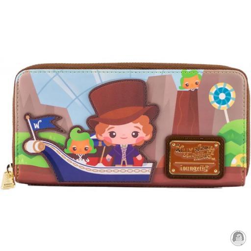 Loungefly Charlie and the Chocolate Factory Charlie and the Chocolate Factory Charlie and the Chocolate Factory 50th Anniversary Zip Around Wallet