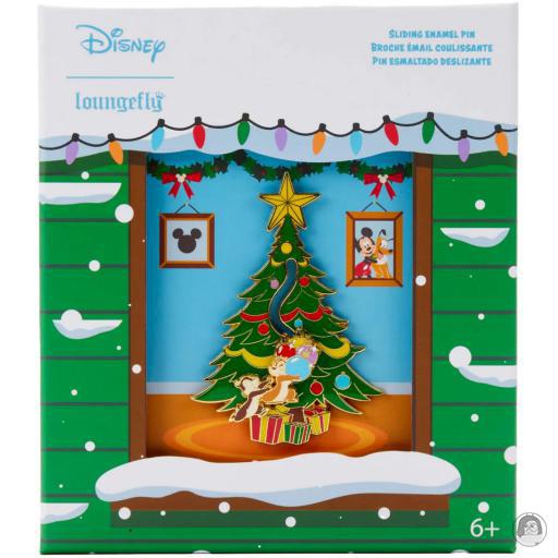 Chip and Dale (Disney) Tree Ornament Figural Enamel Pin Loungefly (Chip and Dale (Disney))