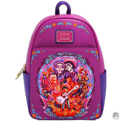 Loungefly Coco (Pixar) Coco (Pixar) Family Mural Mini Backpack