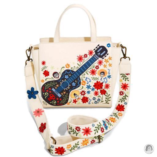 Loungefly Coco (Pixar) Coco (Pixar) Guitar Floral Handbag