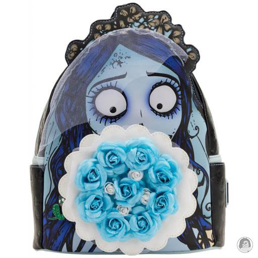 Loungefly Corpse Bride Corpse Bride Emily Bouquet and Forest Mini Backpack
