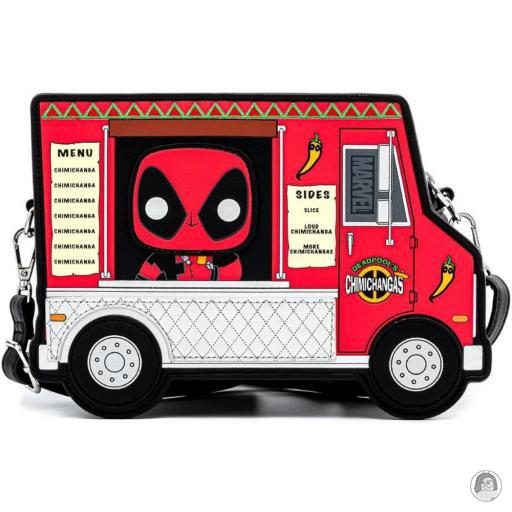 Loungefly Deadpool (Marvel) Deadpool (Marvel) Deadpool 30th Anniversary Chimichangas Food Truck Pop! Crossbody Bag