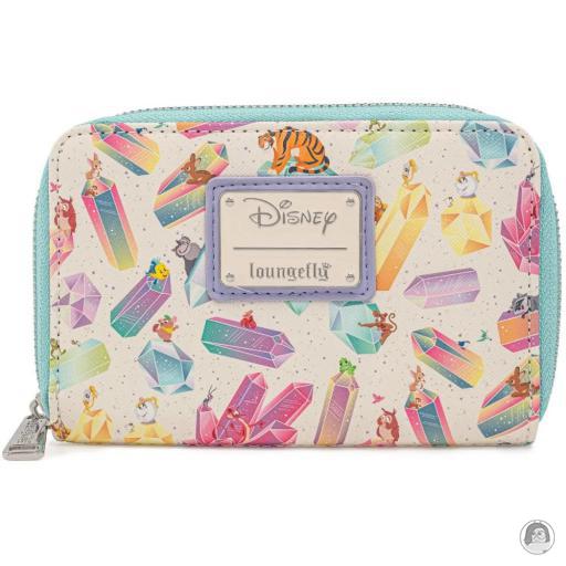 Disney Crystal Sidekicks Zip Around Wallet Loungefly (Disney)