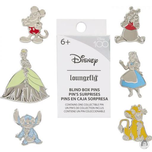 Loungefly Disney Disney Disney 100th Anniversary Platinum Blind Box Pins