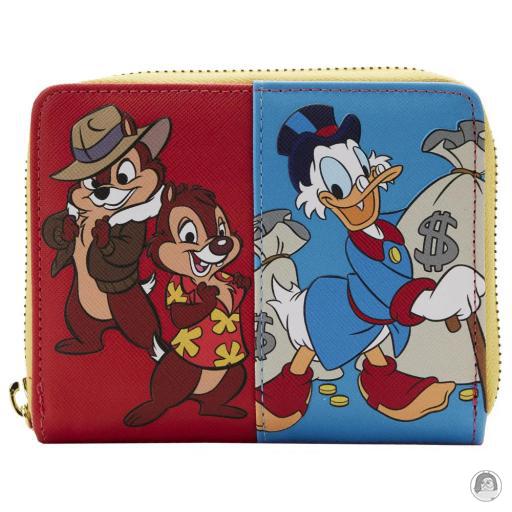 Disney Disney Afternoon Cartoons Zip Around Wallet Loungefly (Disney)