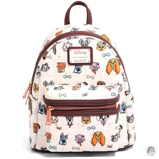Loungefly Disney Disney Disney Cats and Dogs All Over Print Mini Backpack