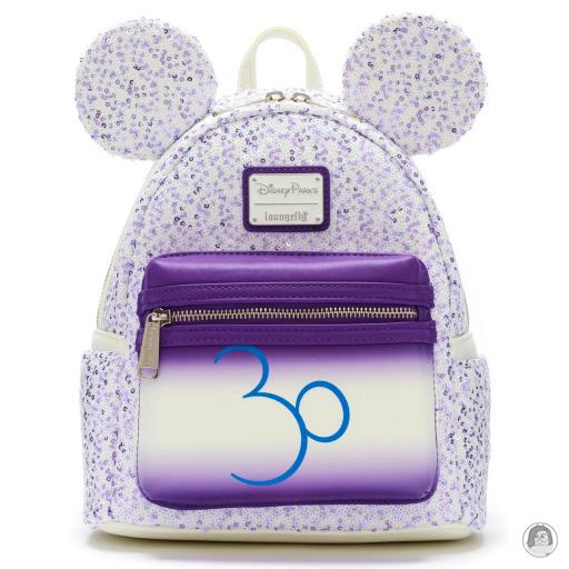 Loungefly Sequin Disney Parks (Disney) Disneyland Paris 30th Anniversary Mini Backpack