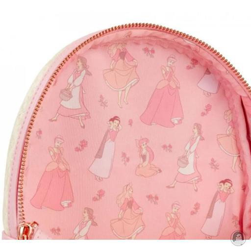 Disney Princess (Disney) Disney Princess Damask All Over Print Mini Backpack Loungefly (Disney Princess (Disney))