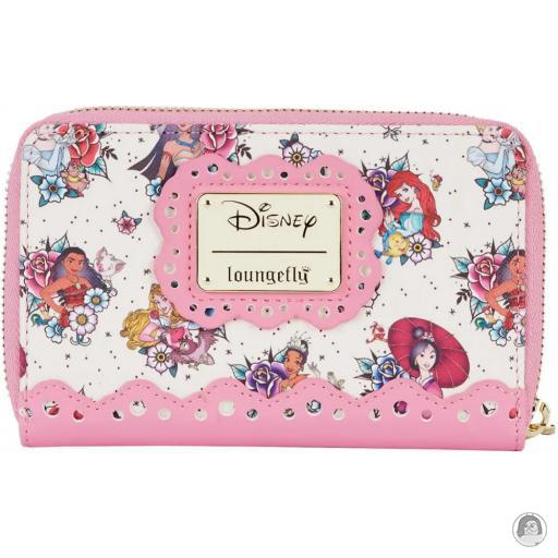 Disney Princess (Disney) Princess Tattoo Zip Around Wallet Loungefly (Disney Princess (Disney))