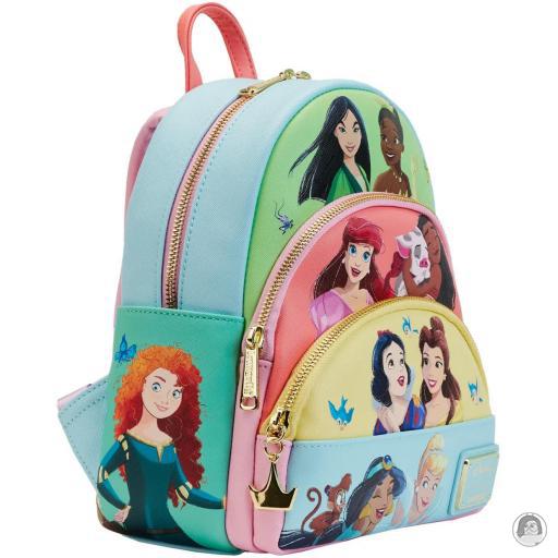 Disney Princess (Disney) Triple Pocket Mini Backpack Loungefly (Disney Princess (Disney))