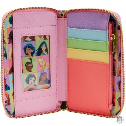 Disney Princess (Disney) Triple Pocket Zip Around Wallet Loungefly (Disney Princess (Disney))