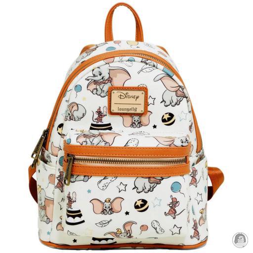 Loungefly Dumbo (Disney) Dumbo (Disney) Dumbo Vintage All Over Print Mini Backpack