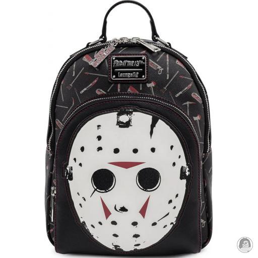 Loungefly Friday the 13th Friday the 13th Jason Mask Mini Backpack