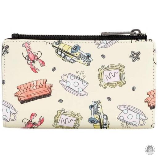 Loungefly All Over Print Friends Lobster Flap Wallet