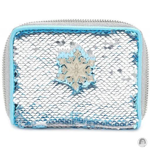 Frozen (Disney) Elsa Sequin Zip Around Wallet Loungefly (Frozen (Disney))