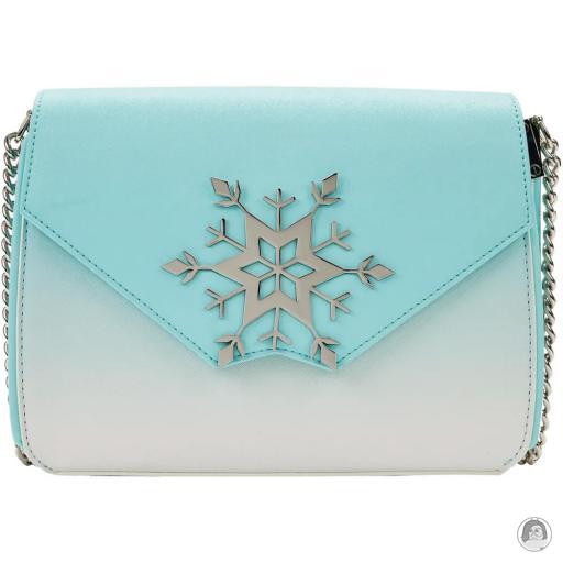 Loungefly Frozen (Disney) Frozen (Disney) Elsa Snowflake Glitter Crossbody Bag