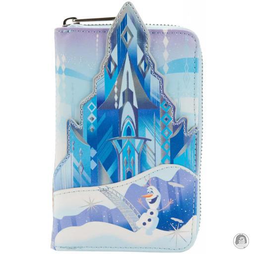Loungefly Frozen (Disney) Frozen (Disney) Frozen Queen Elsa Castle Zip Around Wallet