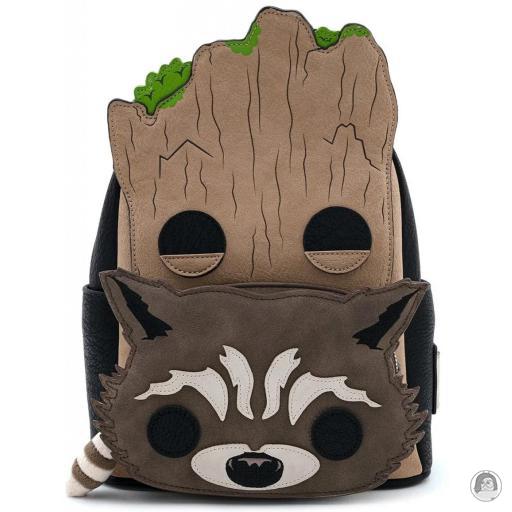 Loungefly Guardians of the Galaxy (Marvel) Groot & Rocket Mini Backpack