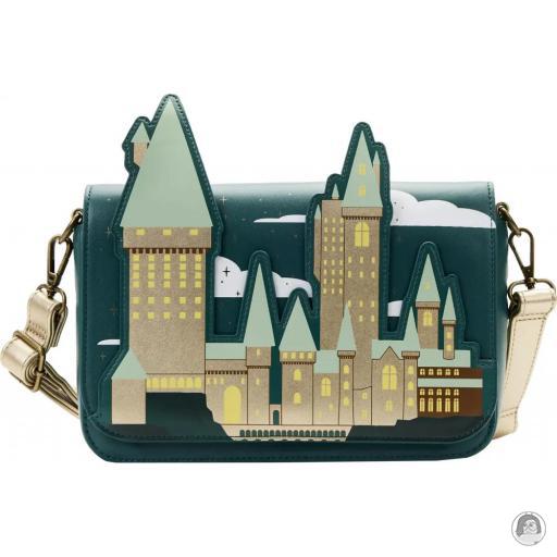 Harry Potter (Wizarding World) Golden Hogwarts Castle Crossbody Bag Loungefly (Harry Potter (Wizarding World))