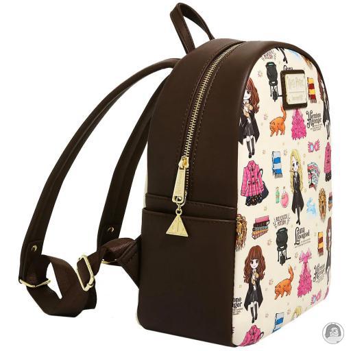Harry Potter (Wizarding World) Luna & Hermione All Over Print Mini Backpack Loungefly (Harry Potter (Wizarding World))