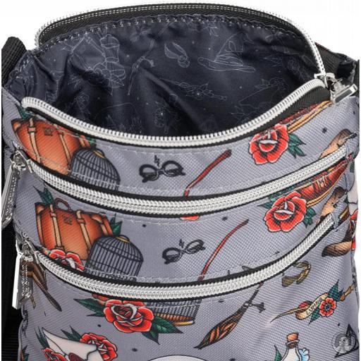 Harry Potter (Wizarding World) Relic Tattoo All Over Print Crossbody Bag Loungefly (Harry Potter (Wizarding World))