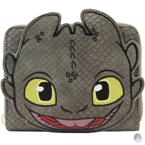 Loungefly Cosplay How to Train Your Dragon (DreamWorks) Toothless Cosplay Zip Around Wallet