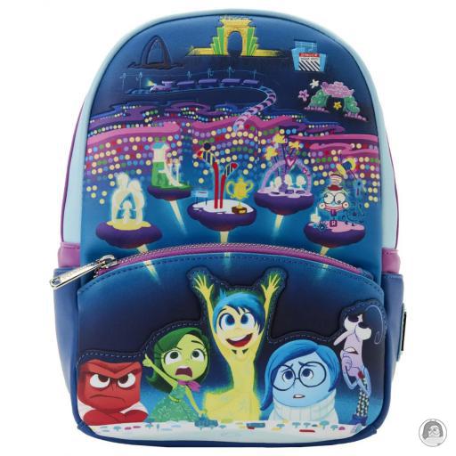 Loungefly Glow in the dark Inside Out (Pixar) Control Panel Inside Out Mini Backpack