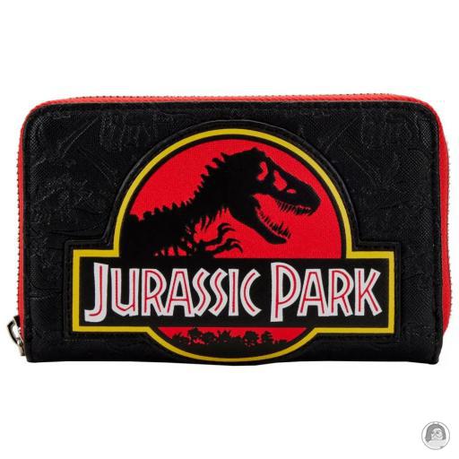 Loungefly Jurassic Park Jurassic Park Jurassic Park Logo Zip Around Wallet