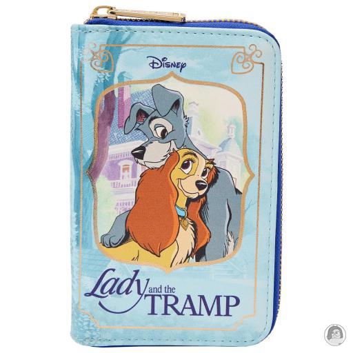 Loungefly Lady and the Tramp (Disney) Classic Book Zip Around Wallet