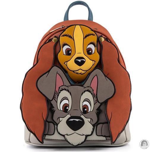 Loungefly Lady and the Tramp (Disney) Lady and the Tramp (Disney) Wet Cemet Mini Backpack