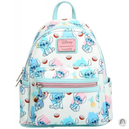 Loungefly Lilo and Stitch (Disney) Lilo and Stitch (Disney) Lilo et Stitch Coconut All Over Print Mini Backpack