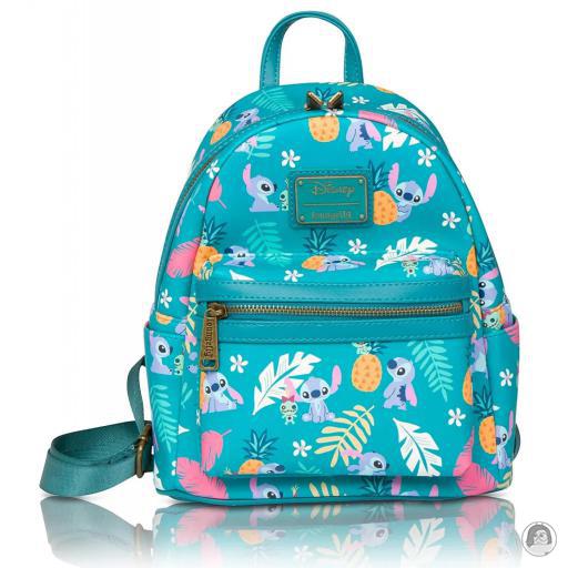 Loungefly Lilo and Stitch (Disney) Lilo and Stitch (Disney) OWW Stitch Pineapple Mini Backpack