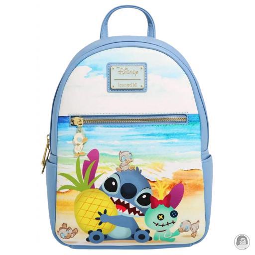 Loungefly Lilo and Stitch (Disney) Lilo and Stitch (Disney) Pineapple Scrump Mini Backpack