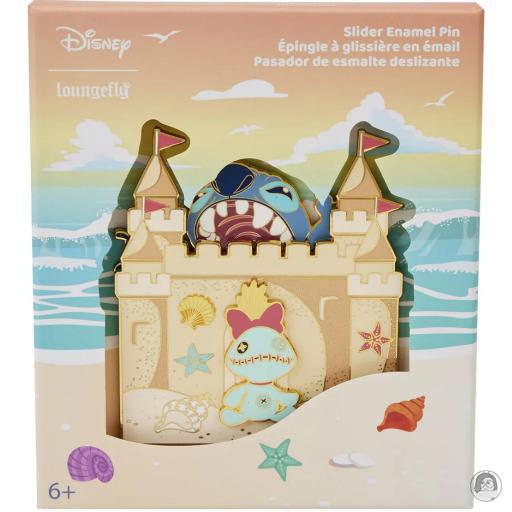 Loungefly Lilo and Stitch (Disney) Lilo and Stitch (Disney) Sandcastle Enamel Pin
