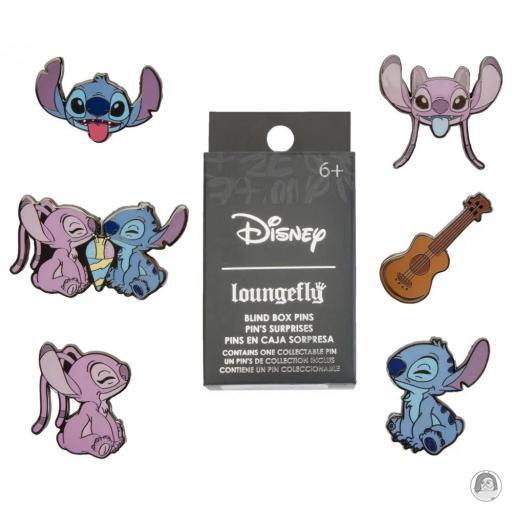 Loungefly Lilo and Stitch (Disney) Lilo and Stitch (Disney) Stitch and Angel Blind Box Pins