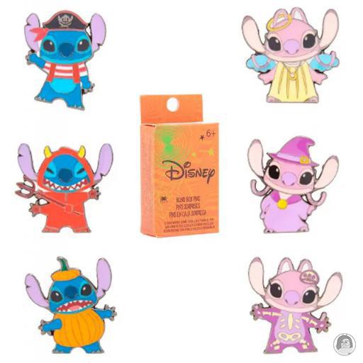 Loungefly Lilo and Stitch (Disney) Lilo and Stitch (Disney) Stitch and Angel Halloween Blind Box Pins