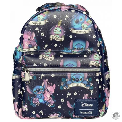 Loungefly Lilo and Stitch (Disney) Lilo and Stitch (Disney) Stitch Tattoo Mini Backpack