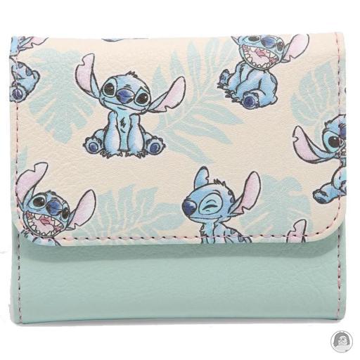 Loungefly Lilo and Stitch (Disney) Lilo and Stitch (Disney) Tropical Leaves Tri-Fold Wallet