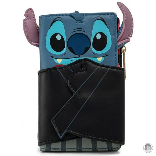 Loungefly Lilo and Stitch (Disney) Lilo and Stitch (Disney) Vampire Stitch Bow Tie Cosplay Flap Wallet