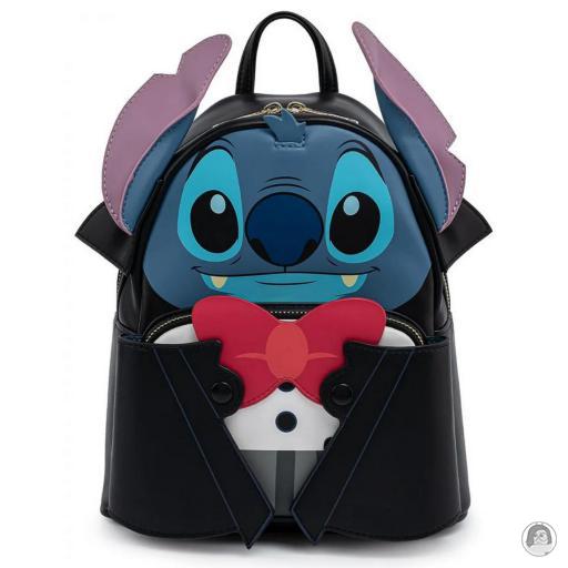 Loungefly Lilo and Stitch (Disney) Lilo and Stitch (Disney) Vampire Stitch Bow Tie Cosplay Mini Backpack