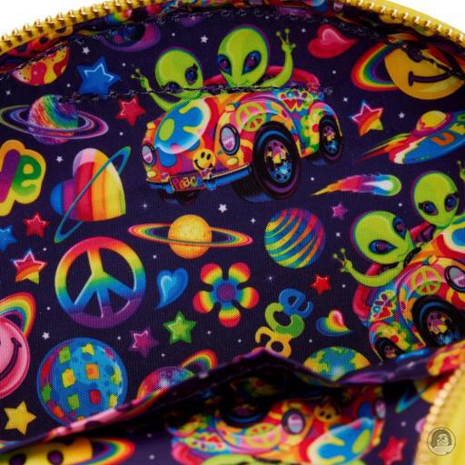 Lisa Frank Cosmic Alien Ride Glow Crossbody Bag Loungefly (Lisa Frank)